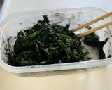 真っ黒け！ほうれん草の黒胡麻和え作り方5写真