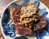 カリカリ厚揚げの納豆のせ作り方2写真