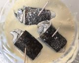 簡単♪牡蛎の磯辺巻き天ぷら作り方5写真