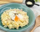 玉葱が甘〜い＊ベーコンとコーンのポテサラ作り方10写真