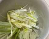おつまみに♩焼き油揚げのピリ辛白髪葱のせ作り方5写真