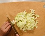 ベーコンのたまキャベ炒り卵炒め作り方1写真