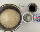 しらすとひじき、シーチキンの炊き込みご飯作り方2写真