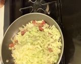 ベーコンのたまキャベ炒り卵炒め作り方6写真