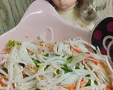 リカちゃん♡セロリカニカマ昆布茶甘酢和え作り方4写真