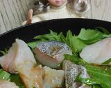リカちゃん♡たらの水菜ポン酢蒸しꕤ*｡ﾟ作り方11写真