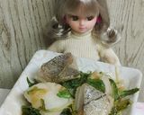 リカちゃん♡たらの水菜ポン酢蒸しꕤ*｡ﾟ作り方14写真