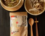 お味噌香る！舞茸とバターの汁ビーフン作り方1写真