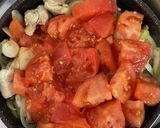 鶏もも肉のトマト煮込み作り方4写真