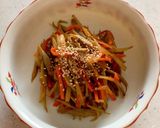 きんぴらごぼう作り方12写真