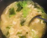 小麦粉で節約その場しのぎのすいとん味噌汁作り方3写真