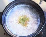 玄米お粥しぐれ煮のせ作り方6写真