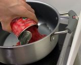 簡単で斬新！鶏ひき肉と野菜のごまトマト煮作り方3写真