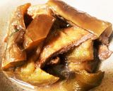おふくろの味、ナスの煮物作り方6写真