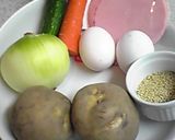 ☆嫁姑の絶品!!ごまマヨポテトサラダ☆作り方1写真
