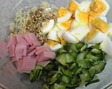☆嫁姑の絶品!!ごまマヨポテトサラダ☆作り方3写真