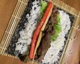 キンパ風恵方巻き作り方4写真