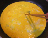 とろっとろ❤半熟たまごのオムライス作り方7写真