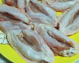 手羽先の甘辛焼き！揚げずに焼いてからめる作り方1写真