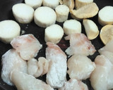 タラとエリンギのチリソース風炒め♪作り方4写真