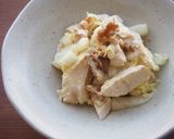 白菜・むね肉・クルミのマヨサラダ♪作り方6写真