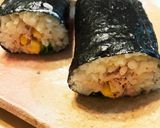 ツナ缶コーン缶使用、恵方巻!(R3)作り方6写真