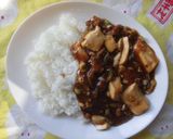 小松菜入り＊麻婆豆腐♪作り方3写真