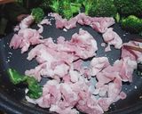 ブロッコリーの豚こま生姜風味作り方3写真