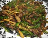 ピーマンたっぷり青椒肉絲(*≧∀≦*)作り方5写真