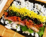 うちの恵方巻き　食べやすいサイズ作り方2写真