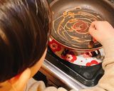【節分】鬼のオムすび【鬼のパンツ柄】作り方5写真