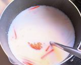 大根と人参のミルク味噌スープ作り方5写真