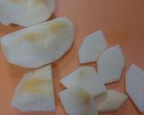 簡単パパっとりんご煮作り方1写真