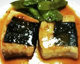 かじき鮪磯辺焼きのイチジクジャム煮です。作り方1写真