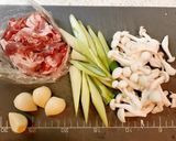 あさりの水煮缶でスンドゥブ風作り方2写真