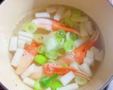 カニのお味噌汁作り方4写真