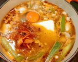 あさりの水煮缶でスンドゥブ風作り方9写真