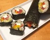 イタリアン恵方巻き/生ハムアボカド太巻き作り方11写真
