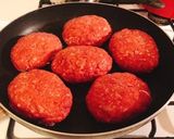 牛挽肉100% チーズインハンバーグ作り方18写真
