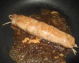 ぶたもやロール☆甘辛オイソース作り方4写真