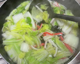 白菜のとろとろ中華スープ♡作り方3写真