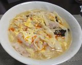 なんちゃって刀削麺風 酸辣湯麺作り方5写真