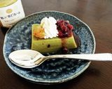 よもぎ胡麻どうふの栗＆あんソース作り方2写真