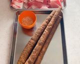 豚肉とごぼうの炒め煮作り方1写真