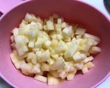【離乳食 中期以降】角切りりんご作り方4写真