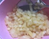 【離乳食 中期以降】角切りりんご作り方8写真
