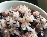 藤ご飯（黒豆ご飯）作り方7写真