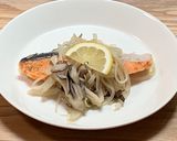 <健康レシピ>野菜と食べる鮭のセサミ焼き作り方6写真
