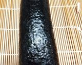 恵方巻き(海鮮、中華風に牛肉を)作り方6写真