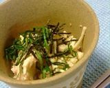 食感が癖になる♪榎と明太子のざくざく小鉢作り方6写真